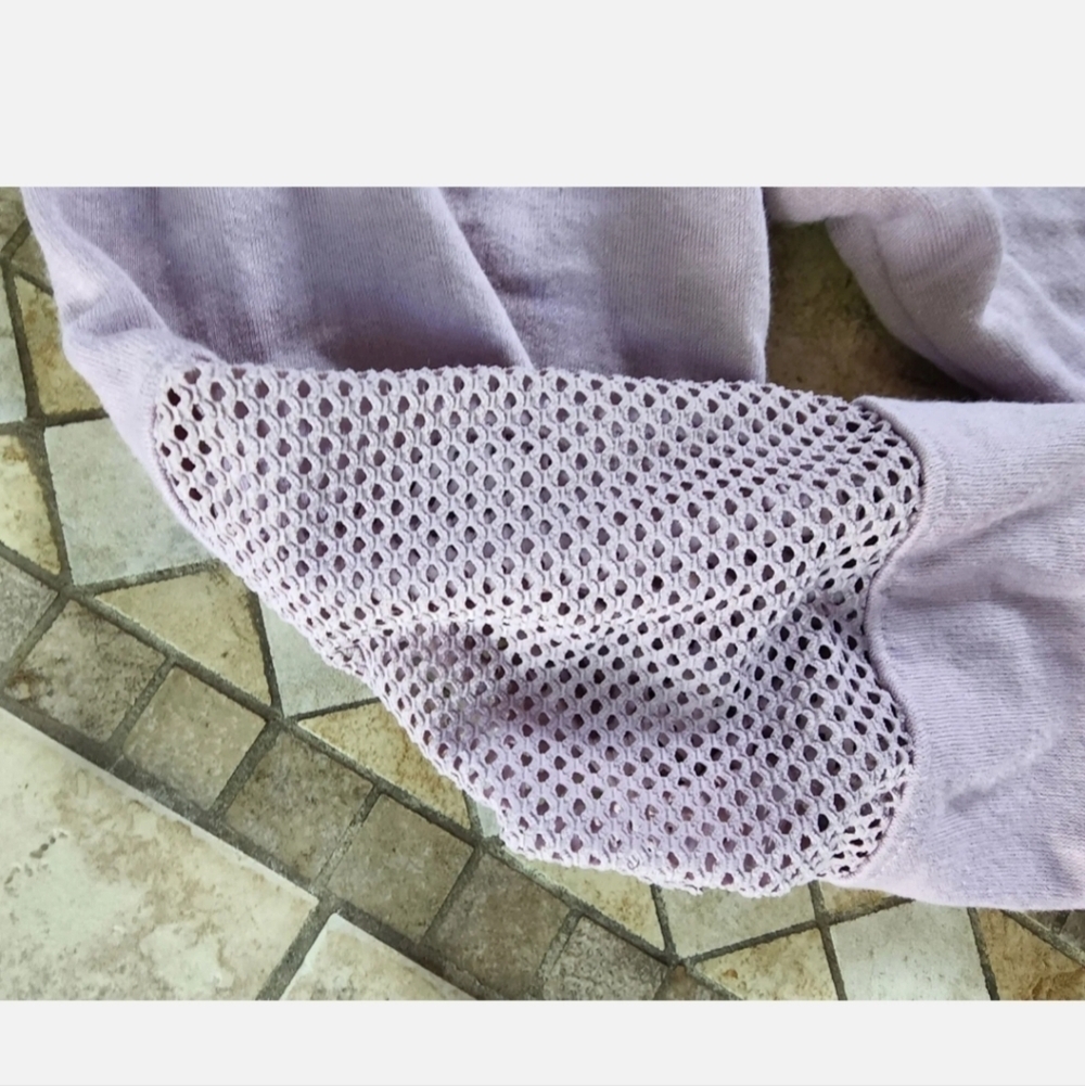 VICTORIA SECRET PINK CROPPED HOODED SWEATSHIRT - Picture 3 of 4